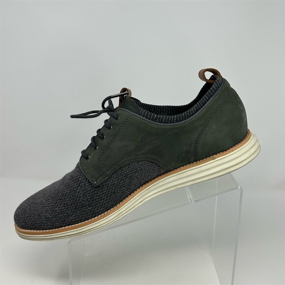 Cole Haan OriginalGrand Stitchlite Plain Toe Oxford Shoes Gray/Green Size 13 main image 10